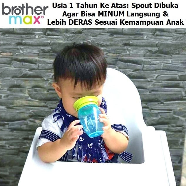 Brother Max 4in1 Trainer Cup Botol Cangkir MPASI