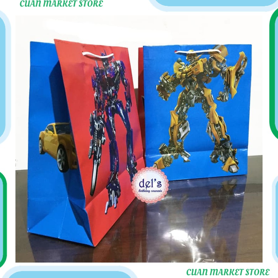 

tas karton karakter / paperbag / paper bag / tas kemasan souvenir Kualitas Premium