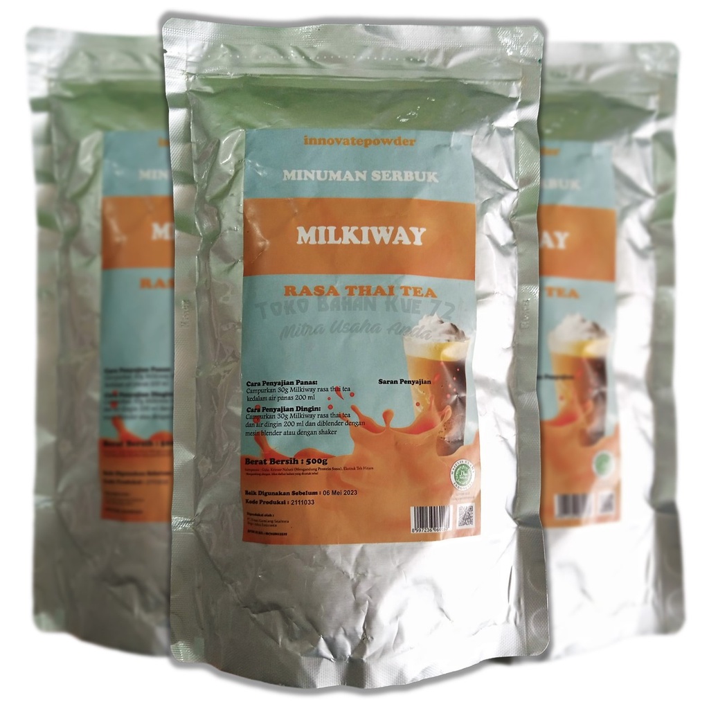 

Milkiway Thai Tea 500gr Minuman Serbuk Rasa Thaitea Innovatepowder