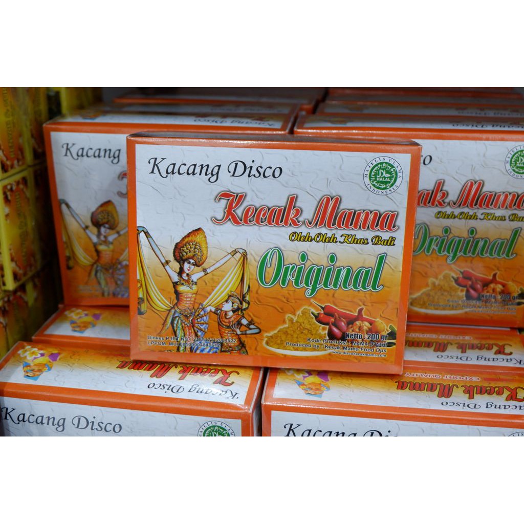 KACANG DISKO KECAK MAMA ASLI BALI 400gr