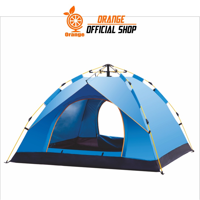Tenda Camping Biru  Tenda camping lipat  tenda camping Tenda Otomatis Outdoor & Indoor Gunung