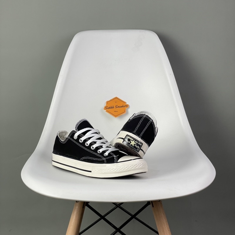 Sepatu Converse 70s Ox Black White Egret Premium Quality Made In Vietnam-3