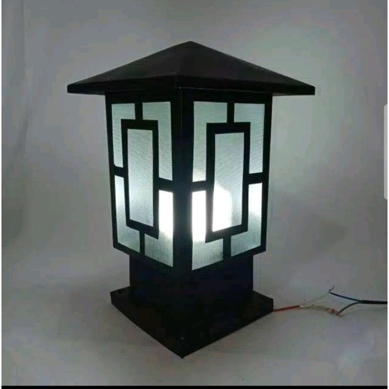 Jual lampu pagar pilar lampu pagar rumah taman minimalis outdoor