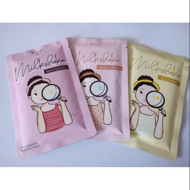 Masker MILKSHAKE SERIES POUPEEPOU