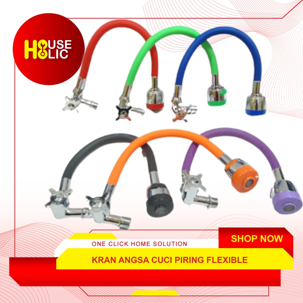 Kran Angsa Bebek Cuci Piring / Keran Angsa Flexible Kran Air Sanitary