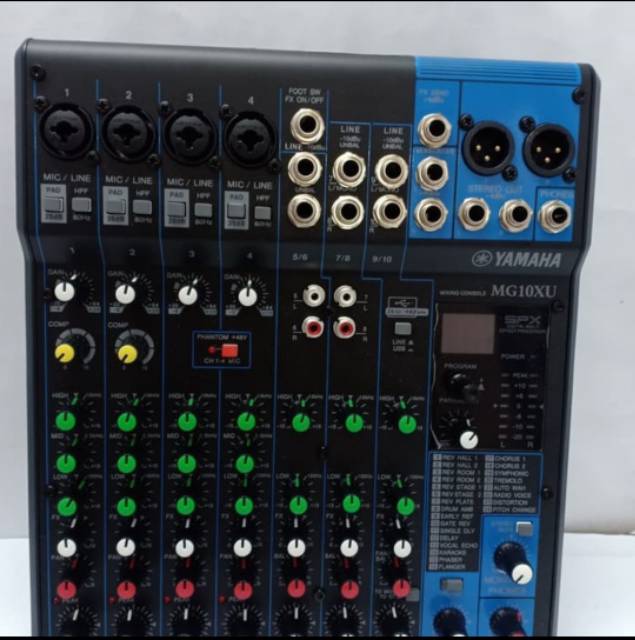 AUDIO MUSIC MIXER YAMAHA MG 10XU