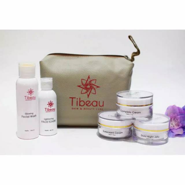 Tibeau skin and beauty care (paket whitening complit isi 5)