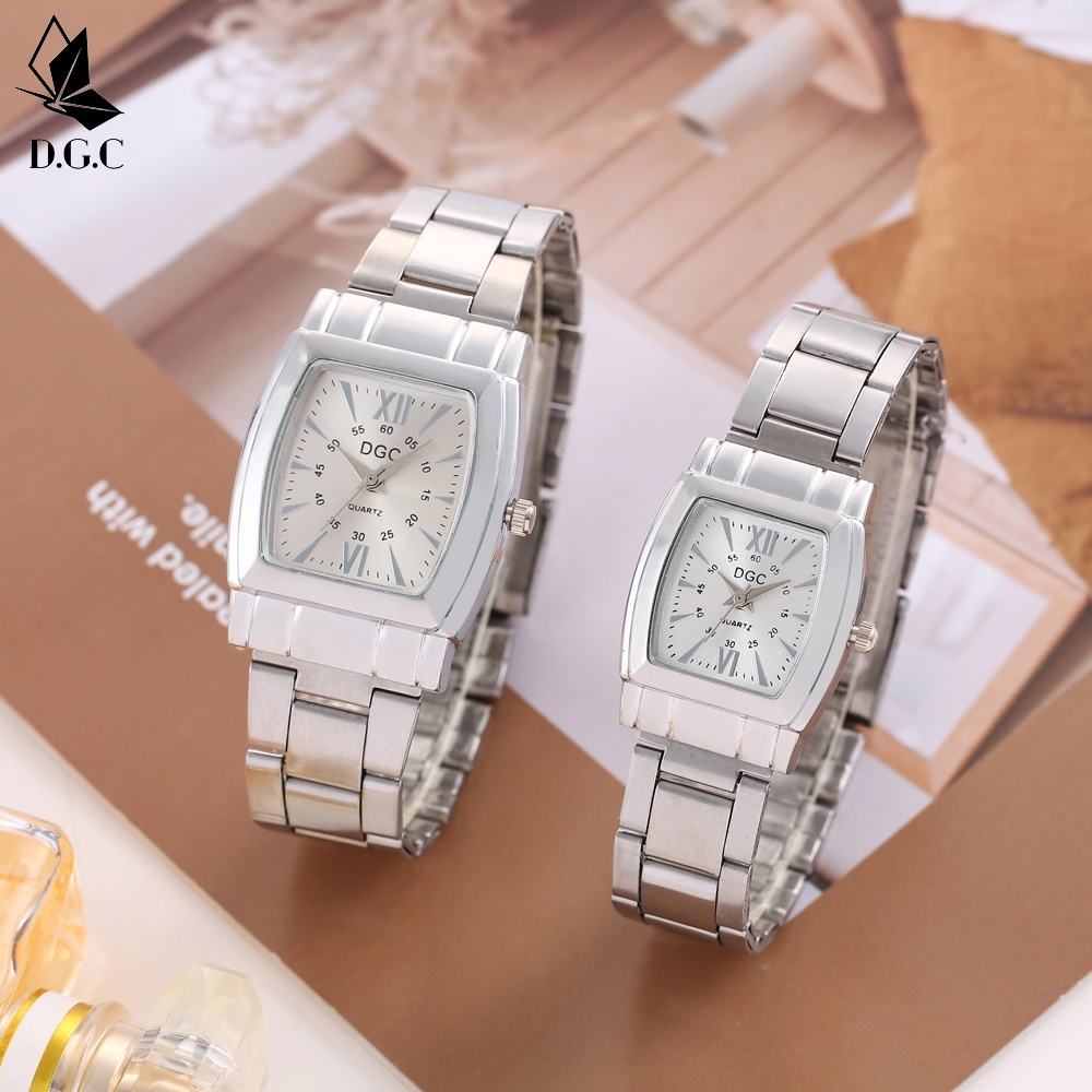 ✅COD Jam Tangan Couple Rantai Grosir Import Pria Wanita Murah Premium Fashion Arloji Quartz C87