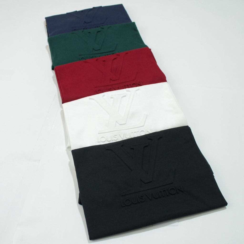 Baju Kaos Tshirt Louis Vuitton LV Embos