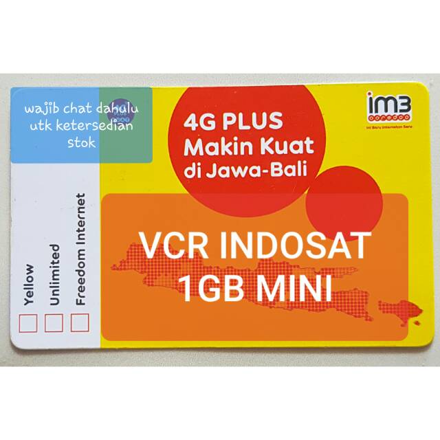Indosat 1gb mini