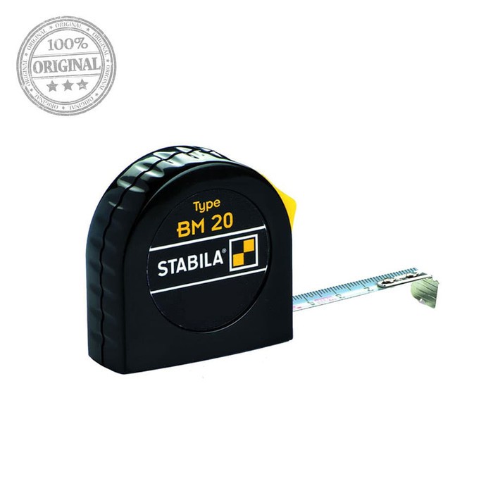 

Stabila Pocket Tape Type BM20 - 3m 12,5 mm-16445