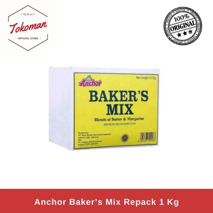 

Cuci Gudang Awal Tahun Anchor Baker's Mix Repack 1 kg / Bakers Mix Cuci Gudang Awal Tahun