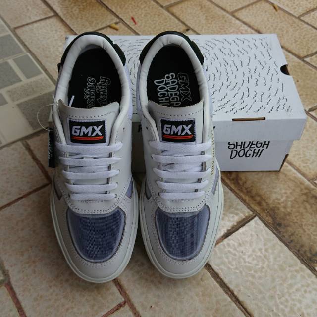 Sepatu GMX x Sadega All White size 40