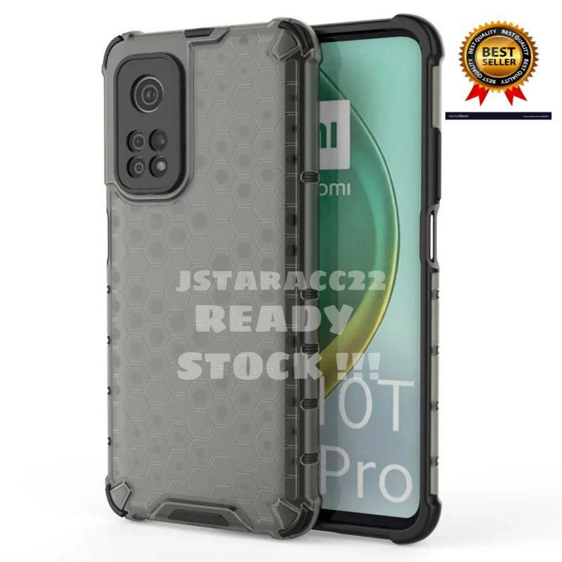 XIAOMI MI10T 10T PRO CASE HONEYCOMB SERIES PC TPU SILICONE HARD