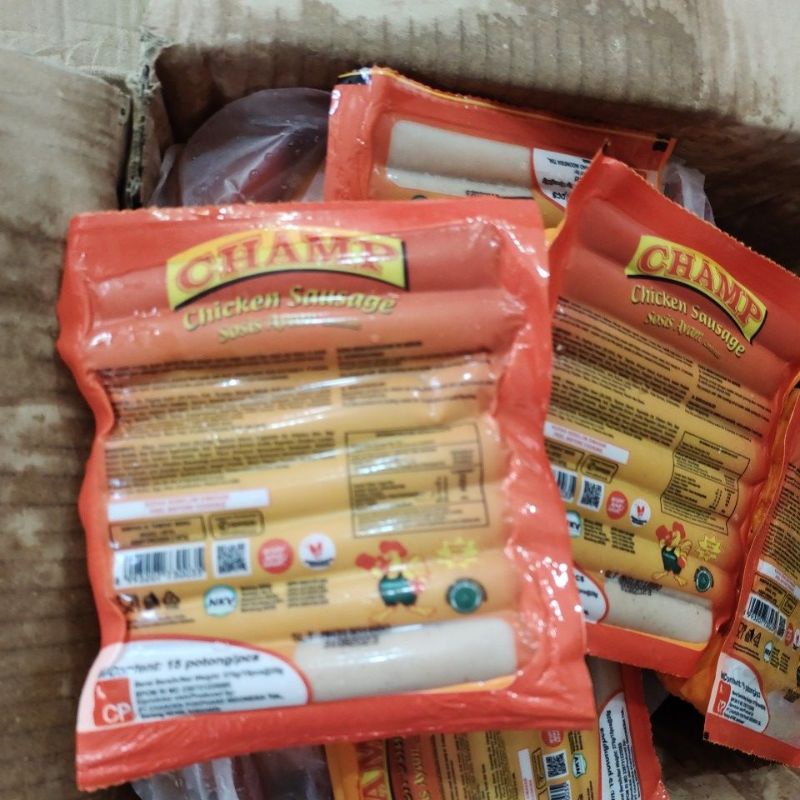 

champ chicken sausage 375g/15 pcs