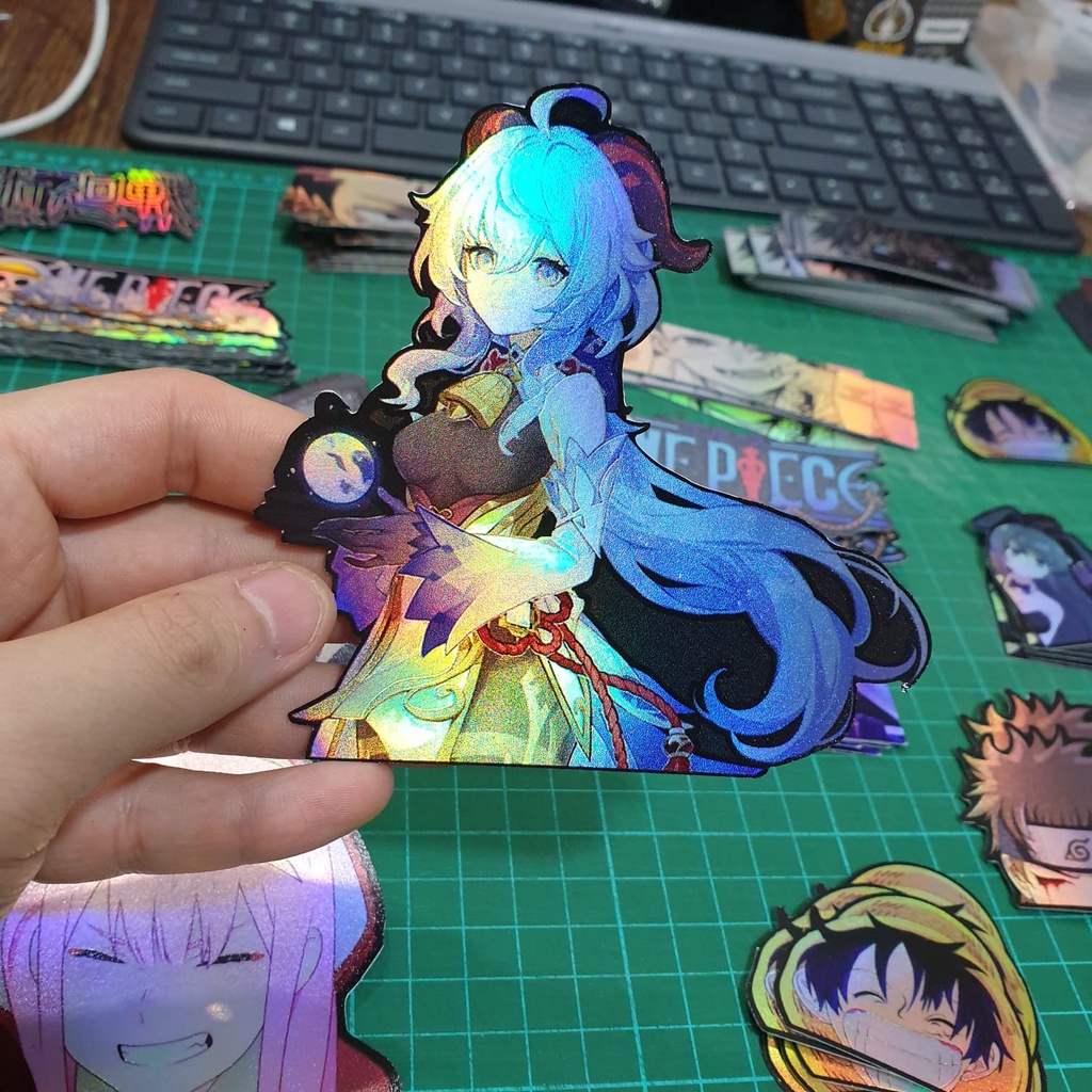 

Sticker Hologram Anime - Genshin Impact