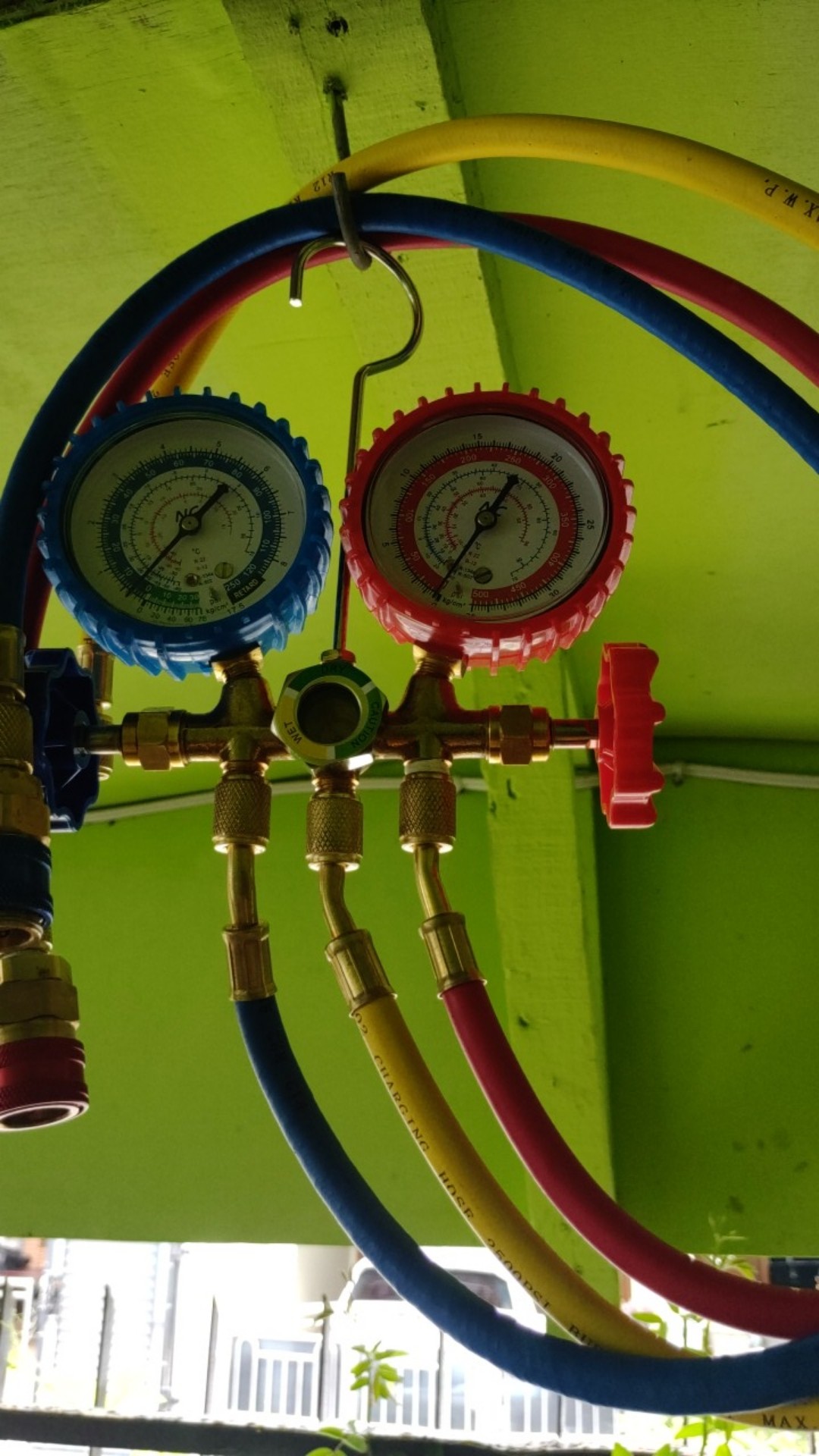 Testing Manifold Double Ac R22 R134a R12 Nc Manifold Gauge Set