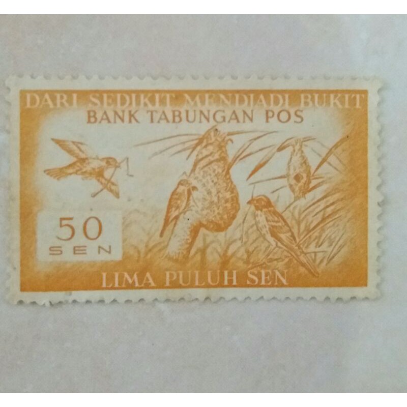 

Perangko Bank Tabungan Pos 50 & 100 Sen Mint