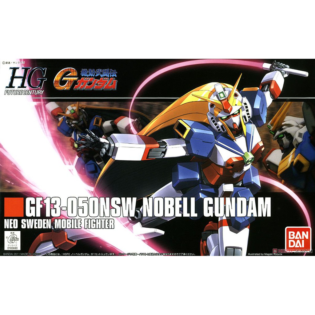 BANDAI 1/144 HGFC HG Nobell Gundam