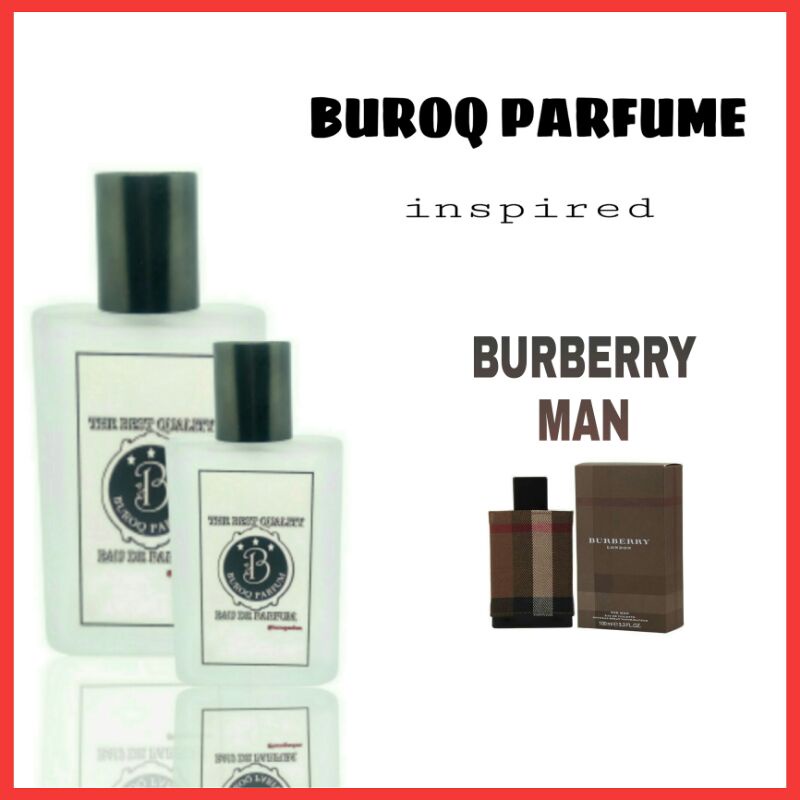 PARFUM BURBERI LONDON MAN PARFUME PRIA TAHAN LAMA WANGI WOODY SEGER SEDANG -INSPIRED