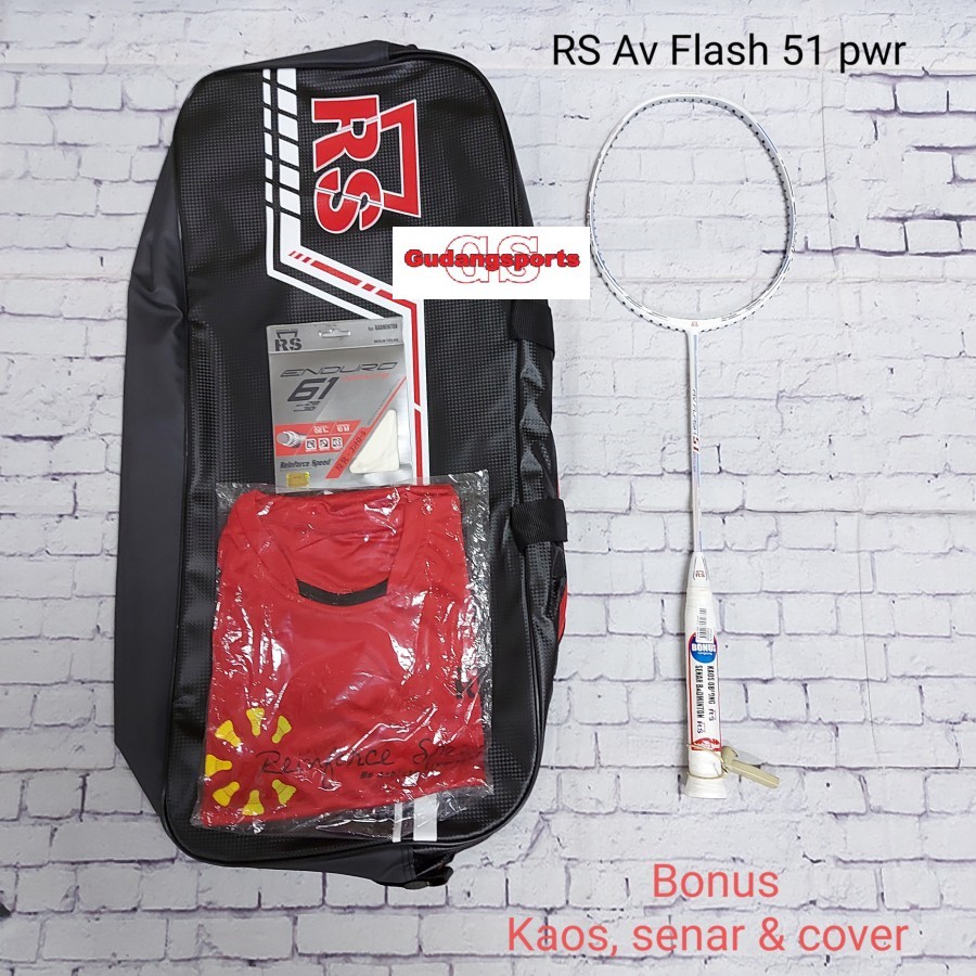 Raket Badminton RS AV Flash 51 Power Original