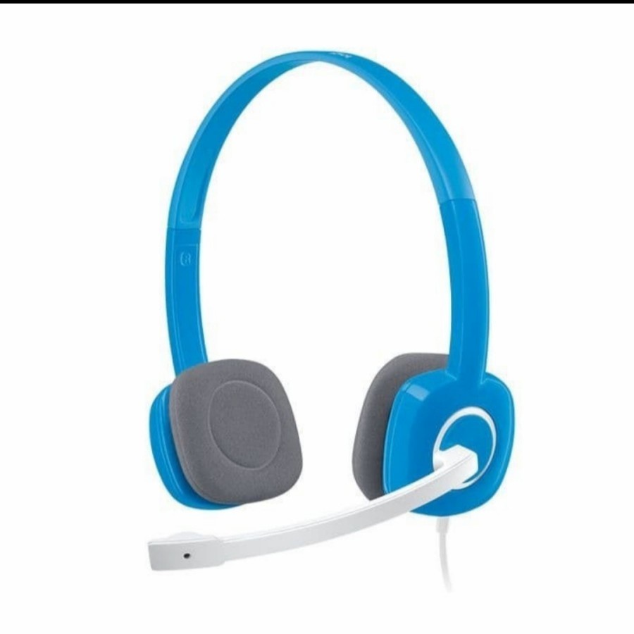 Logitech H150 Stereo Headset Mikrofon Dual Plug Original Resmi