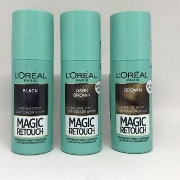 LOREAL PARIS MAGIC RETOUCH INSTANT ROOT CONCEALER SPRAY .