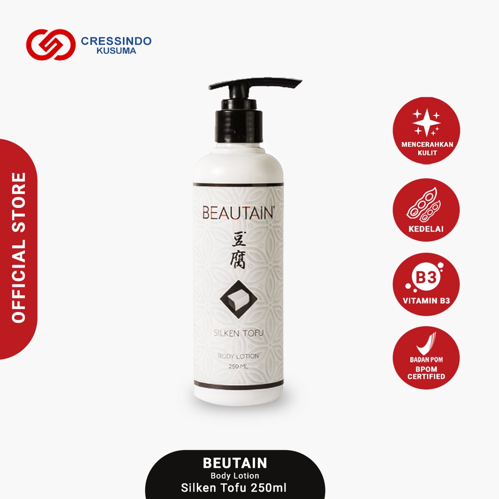 BEAUTAIN Body Lotion - Silken Tofu 250ml