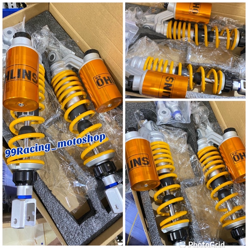 Shockbreaker ohlins 280/320/340mm rxking nouvo jupz vega nmax pcx aerox supra revo tiger cb gl dll