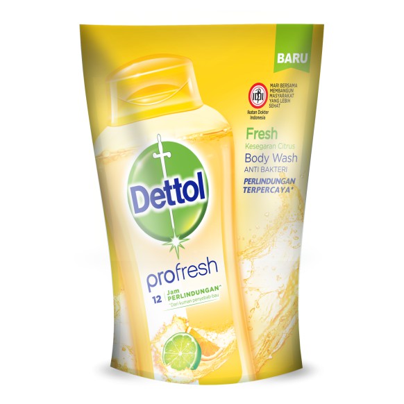 Dettol Bodywash 250gr Refill