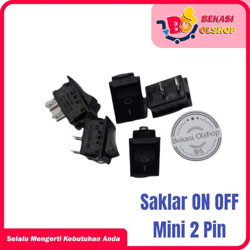 Saklar On Off Kecil 2 Pin /Switch On Off