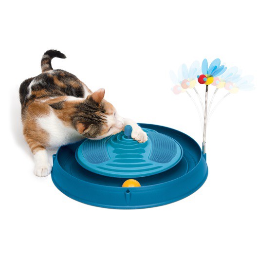 

HAGEN CAT IT Mainan Kucing Play Circuit Ball with Catnip Massager
