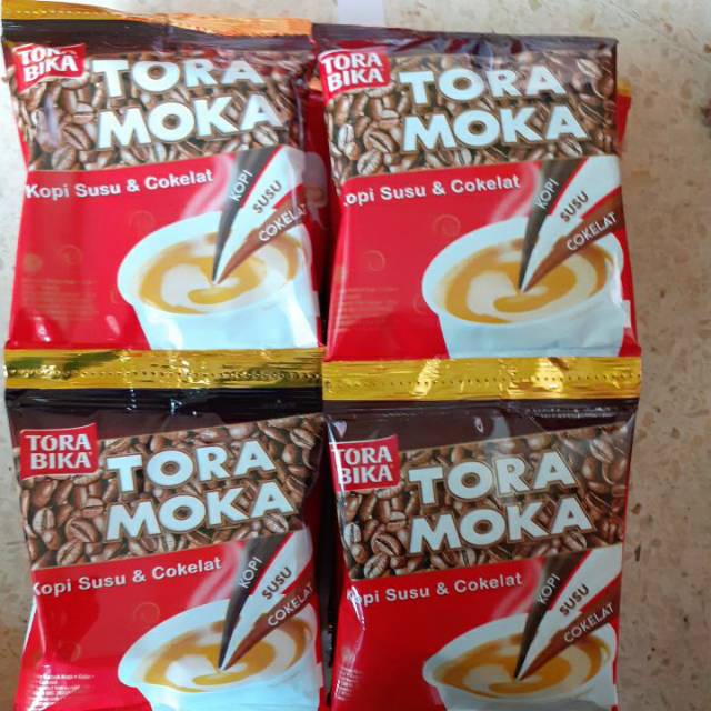 

Torabika tora moka kopi susu + cokelat