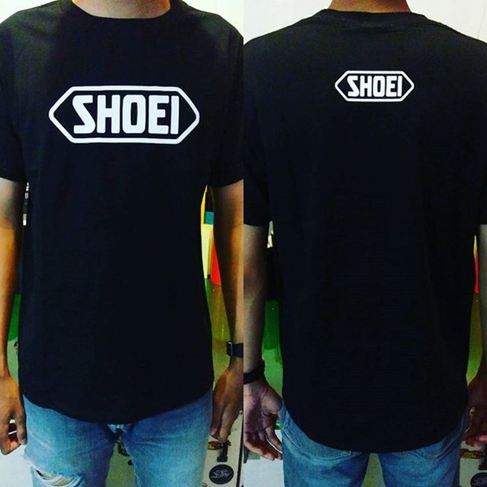 Kaos Shoei / T Shirt Shoei Helmet / Sablon Shoei / Baju Shoei