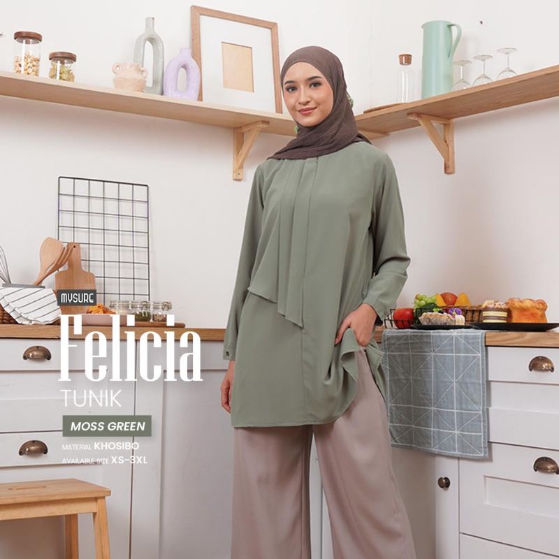 ATASAN TUNIK CALISTA || FELICIA TUNIK  || MYSURE