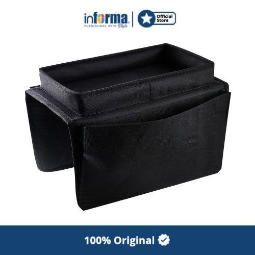 Informa - Tempat Simpan Remote - Sofa Armrest Organizer 56X31Cm Black Kekinian Terlaris