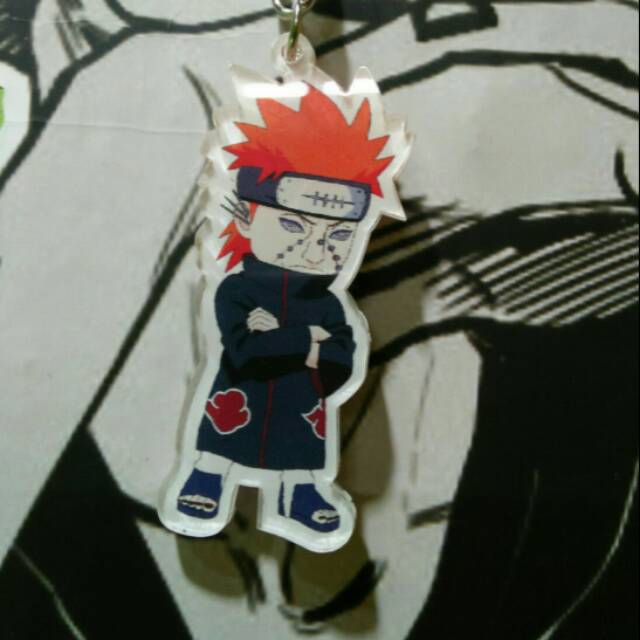Gantungan Kunci/Tas Anime Naruto Karakter Crew  Pain 2