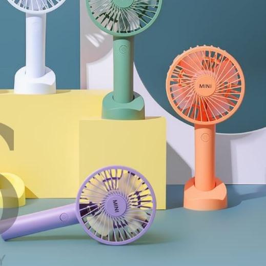 ♙ KIPAS ANGIN KECIL USB PORTABLE / KIPAS LIPAT CHARGER PEGANG / KIPAS ANGIN TANGAN / HANDY MINI FAN 