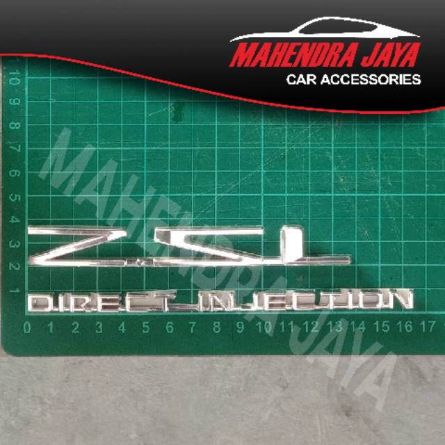 Emblem 2.5 L Direct Injection Panther / 2 . 5 L / 2.5L