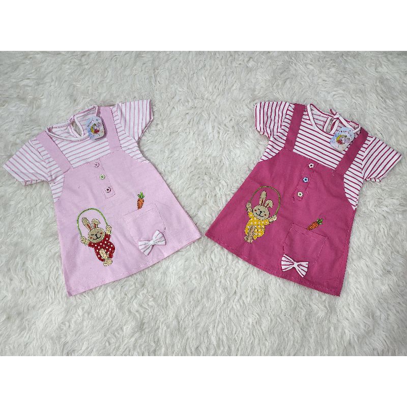 baju bayi perempuan dress baby girl hb8