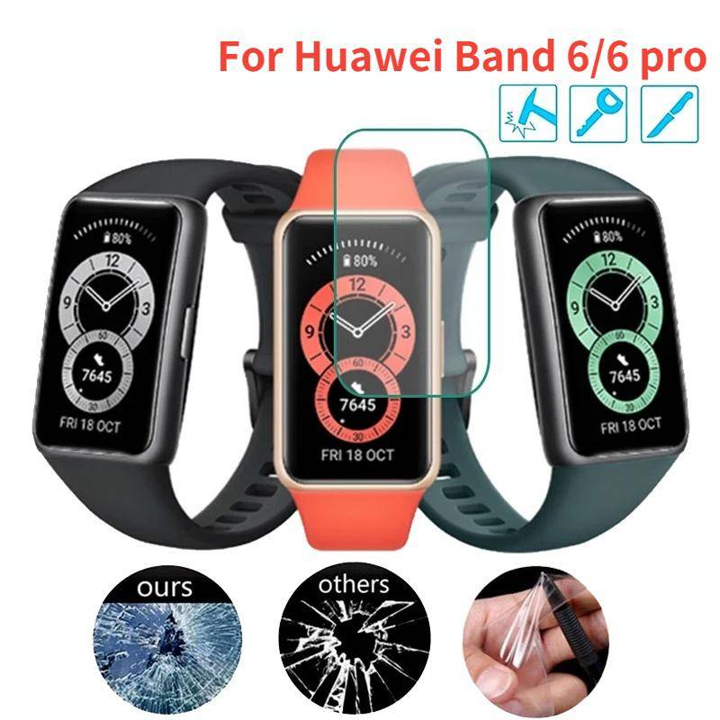 Film Pelindung Layar Bahan TPU Transparan Untuk Huawei Honor Band 6 7 Pro