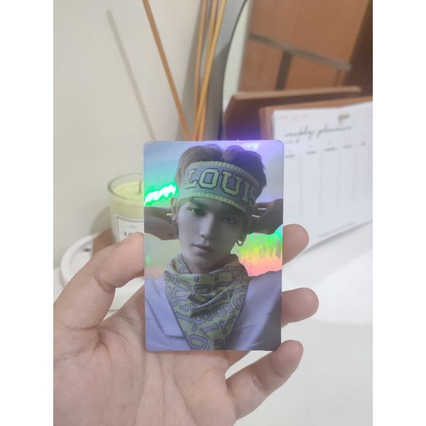 NCT 127 - Taeyong Hologram Sticker Regular Irregular Official Photocard