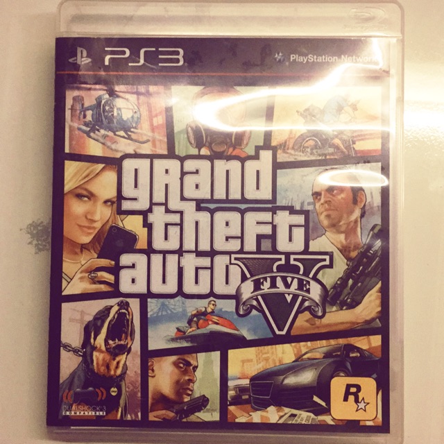 kaset cd ps3 GTA V