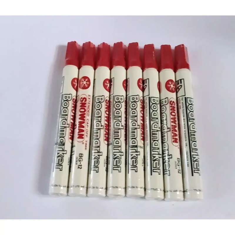 

Spidol Giant Snowman Marker G 12 - Merah