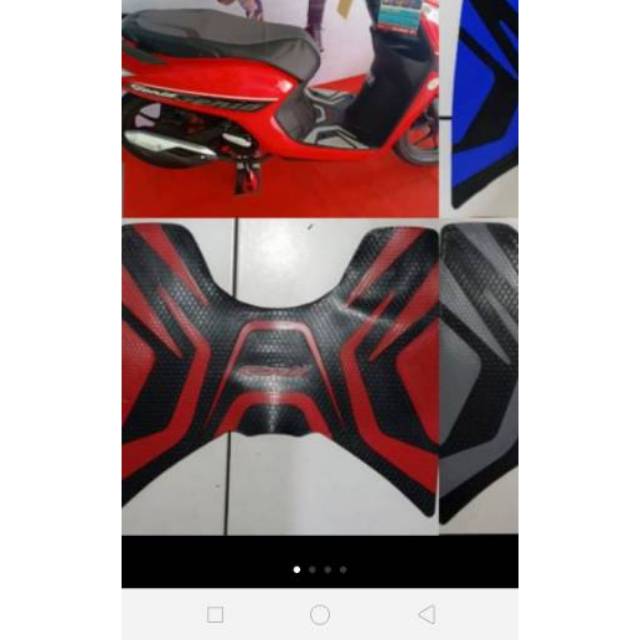 Karpet honda Genio 2021 pijakan kaki motor genio Shopee Karpet honda Genio 2021 pijakan kaki motor genio Shopee