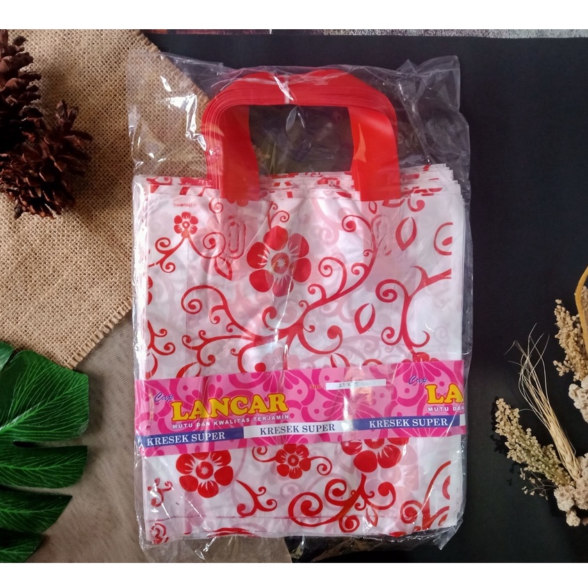 Softhandle Batik 23 / Shopping Bag Souvenir Kantong Plastik Batik 23x25