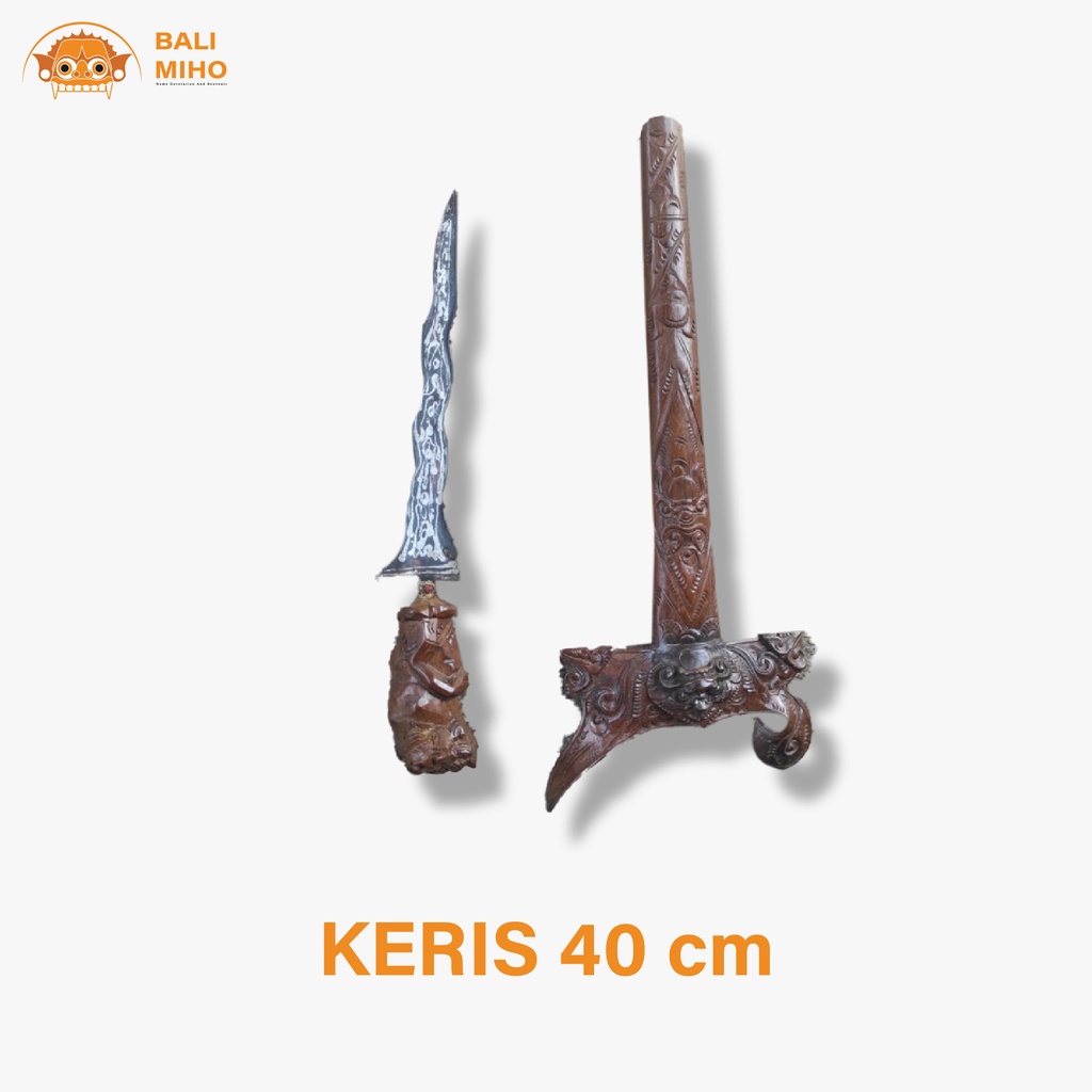 Keris Bali Kayu Sono - Pedang Bali - Keris Antik - Keris Kayu - Keris Ukir - Keris Bali - Kerajinan 