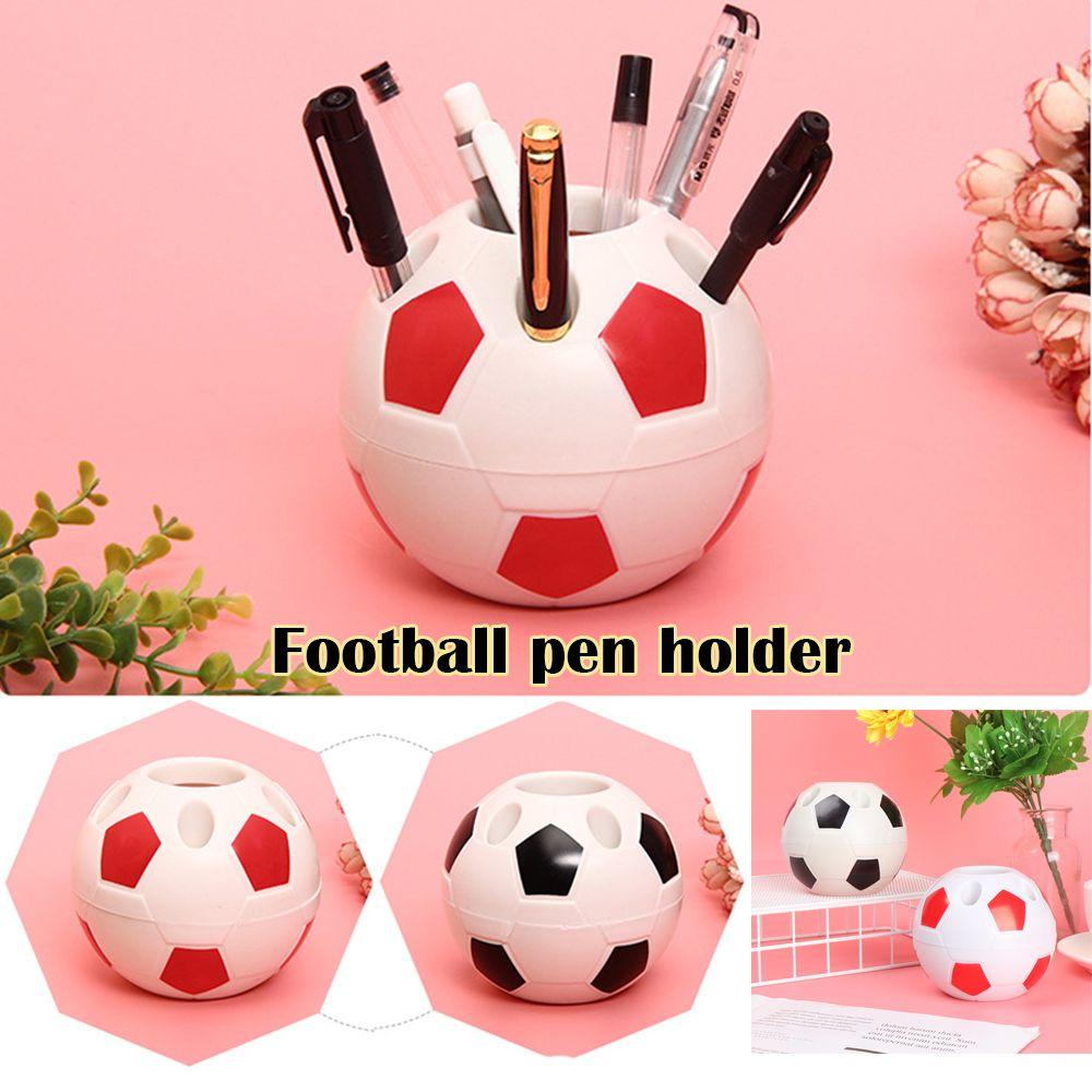 R-flower Tempat Pensil New Organisasi Makeup Bentuk Sepak Bola Brush Container