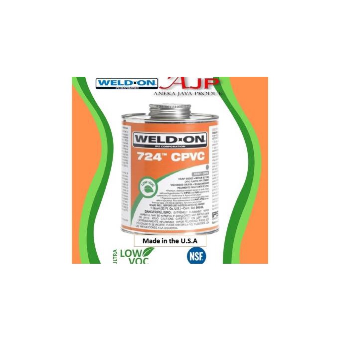 

LEM PIPA CPVC - WELD ON 724 UKURAN 473ML