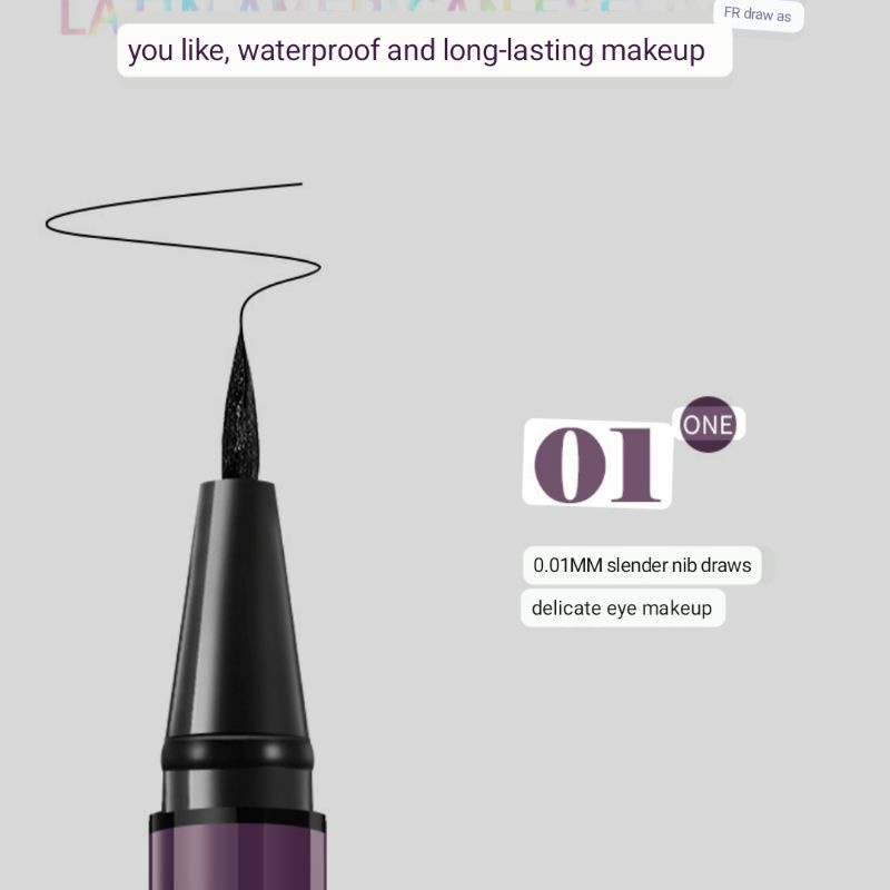 Glamour 824 LAMEILA Original Eyeliner Pen Waterproof Pensil Alis Terlaris